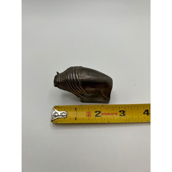 Dansk Designs Silver Bison Paperweight Scandinavian Modern - Picture 7 of 8